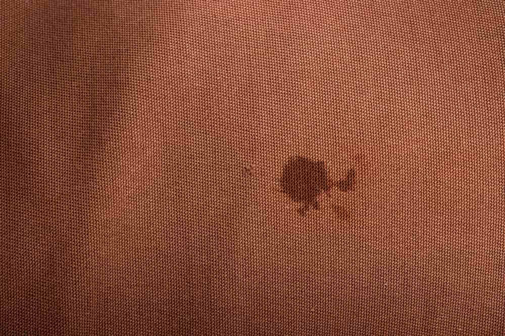 Can old stains be removed from upholstery? 